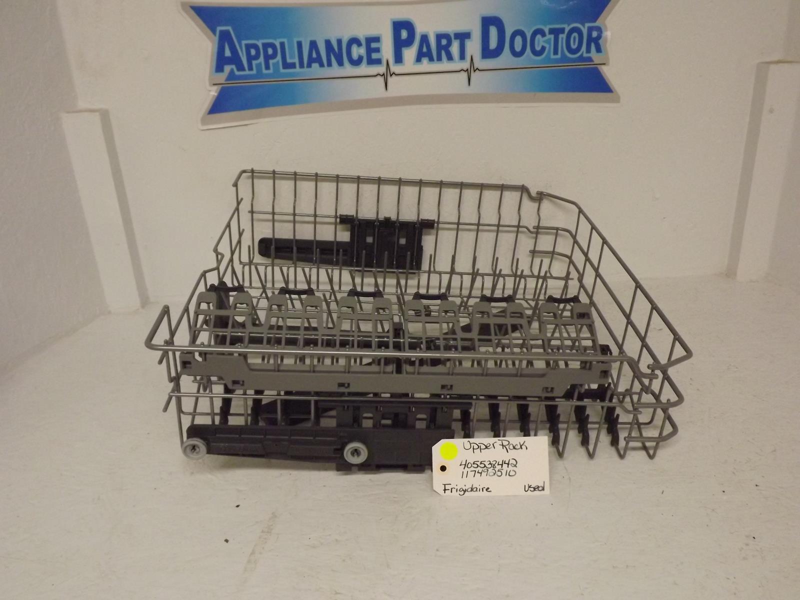 Frigidaire Dishwasher 405538442 117492510 Upper Rack Used Frigidaire Dishwasher 405538442 117492510 Upper Rack Used